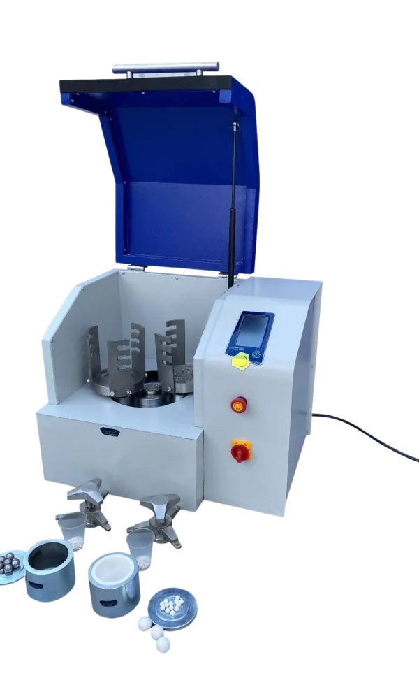 Controlled grinding for laboratory work.