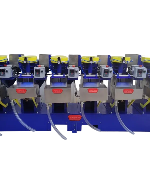 Laboratory flotation and ore-beneficiation systems.